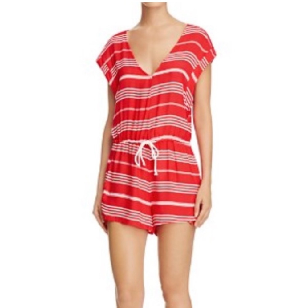Faithful the Brand Simone Striped Romper‎